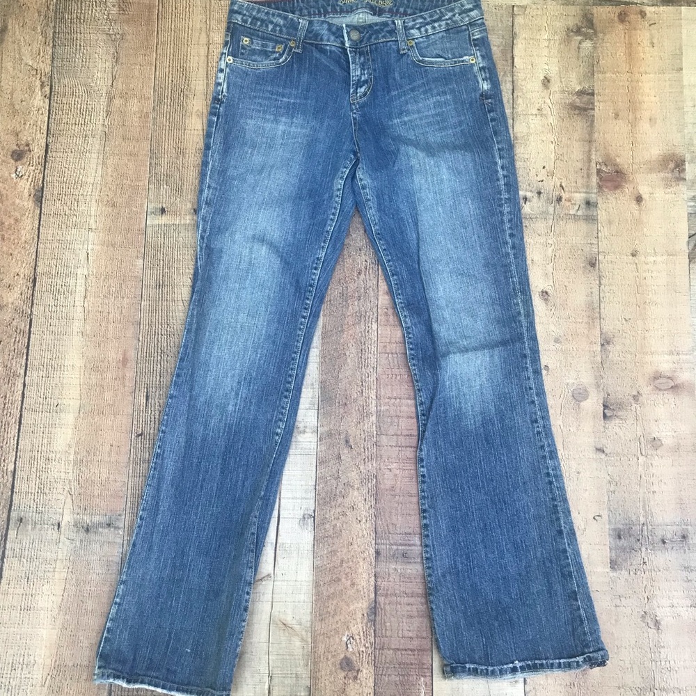 American Eagle Vintage Y2K Hipster Jeans Size 10 Long Bootcut LIKE NEW